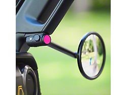 Campsite Carbon TrailView Doors-Off Mirrors; Pink (24-25 Jeep Gladiator JT)