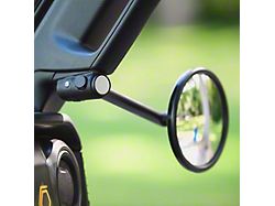 Campsite Carbon TrailView Doors-Off Mirrors; Silver (20-23 Jeep Gladiator JT)