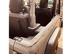 Campsite Carbon Magnetic Rail Covers (18-25 Jeep Wrangler JL 4-Door)
