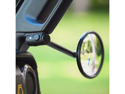 Campsite Carbon TrailView Doors-Off Mirrors; Black (18-23 Jeep Wrangler JL)