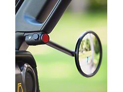 Campsite Carbon TrailView Doors-Off Mirrors; Red (18-23 Jeep Wrangler JL)