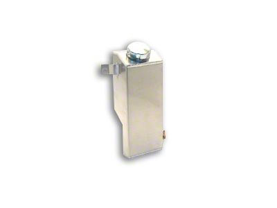 Canton Aluminum Coolant Recovery Tank; Natural (81-95 Jeep CJ5, CJ7 & Wrangler YJ)
