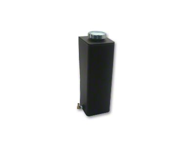 Canton Aluminum Coolant Recovery Tank; Black (97-06 Jeep Wrangler TJ)