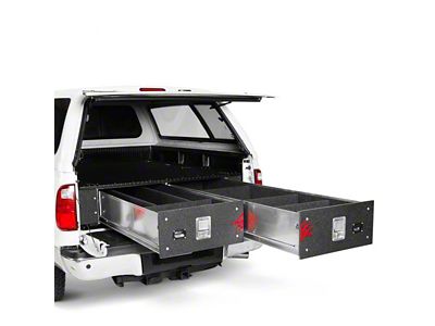 1-Drawer Base Locker; 12-Inch (07-21 Tundra CrewMax w/ 5-1/2-Foot Bed)