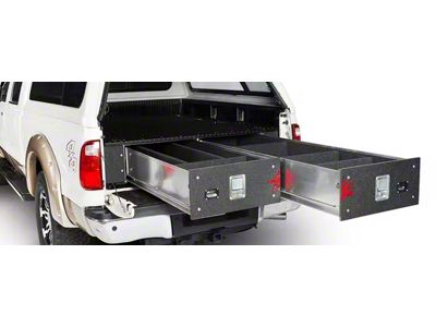 CargoEase 1-Drawer Mighty Locker; 12-Inch (07-21 Tundra w/ 6-1/2-Foot Bed)
