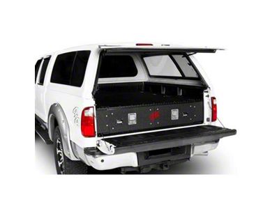 2-Drawer Base Locker; 9-Inch (07-21 Tundra CrewMax w/ 5-1/2-Foot Bed)