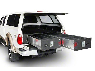 CargoEase 2-Drawer Mighty Locker; 12-Inch (07-21 Tundra w/ 6-1/2-Foot Bed)