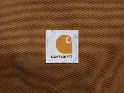 Covercraft SeatSaver Custom Second Row Seat Cover; Carhartt Brown (07-10 Jeep Wrangler JK)