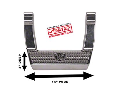 Carr LD Side Step; Polished (03-04 4Runner)