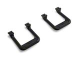 Hoop II Side Steps; Black; Pair (21-26 Bronco)