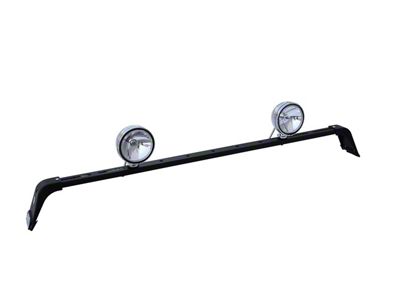 Carr Deluxe Light Bar Mount; Black (84-00 Jeep Cherokee XJ)