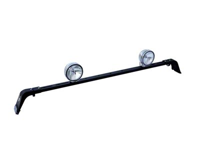 Carr Deluxe Rota Light Bar Mount; Black (93-25 Jeep Grand Cherokee ZJ, WJ, WK, WK2 & WL)