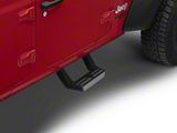 LD Side Steps; Black; Pair (18-26 Jeep Wrangler JL)