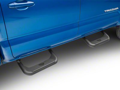 Carr Super Hoop Side Steps; Black; Pair (05-25 Tacoma)