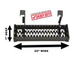 Carr MAXgrip Side Step; Black (05-25 Tacoma)