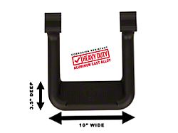 Hoop II Side Step; Black (07-21 Tundra)