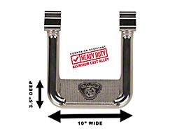 Carr Hoop II Side Steps; Polished; Pair (07-21 Tundra)