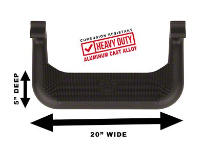 Carr Super Hoop Side Step; Black (07-21 Tundra)