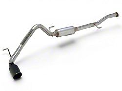Carven Exhaust Progressive Series Single Exhaust System with Black Tip; Side Exit (16-23 3.5L Tacoma)