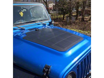 Cascadia 4x4 VSS Complete Hood Mounted Solar System; 80 Watt (03-06 Jeep Wrangler TJ)