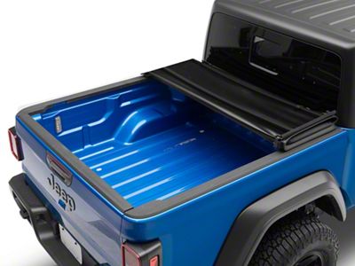 CAT Soft Vinyl Tri-Fold Tonneau Cover with Rigid Hex Grid MOLLE Panels (20-25 Jeep Gladiator JT)