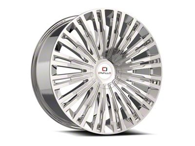 Cavallo CLV-48 Nano Chrome 6-Lug Wheel; 20x8.5; 25mm Offset (22-25 Bronco Raptor)