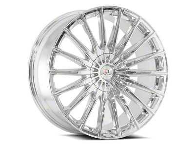 Cavallo CLV-34 Nano Chrome 5-Lug Wheel; 20x8.5; 35mm Offset (21-25 Bronco Sport)