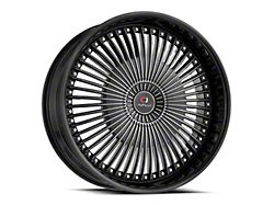 Cavallo CLV-41 Gloss Black and Machined 5-Lug Wheel; 18x8; 35mm Offset (21-25 Bronco Sport)