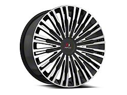 Cavallo CLV-48 Gloss Black and Machined 5-Lug Wheel; 20x8.5; 35mm Offset (21-25 Bronco Sport)