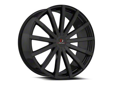 Cavallo CLV-52 Gloss Black 5-Lug Wheel; 18x8; 35mm Offset (21-25 Bronco Sport)