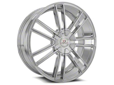 Cavallo CLV-21 Chrome Wheel; 20x8.5; 35mm Offset (14-23 Jeep Cherokee KL)