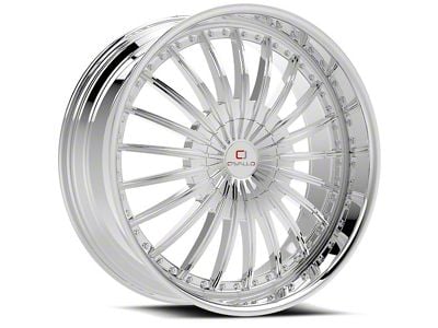 Cavallo CLV-32 Nano Chrome Wheel; 18x9; 35mm Offset (84-01 Jeep Cherokee XJ)