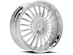 Cavallo CLV-32 Nano Chrome Wheel; 22x8.5; 38mm Offset (14-23 Jeep Cherokee KL)