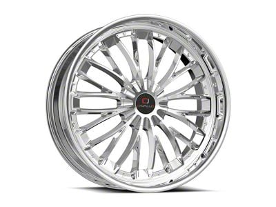 Cavallo CLV-42 Nano Chrome Wheel; 20x8.5; 35mm Offset (14-23 Jeep Cherokee KL)