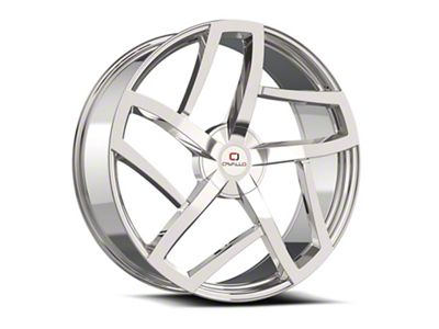 Cavallo CLV-50 Chrome Wheel; 20x8.5; 35mm Offset (14-23 Jeep Cherokee KL)