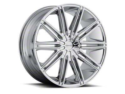 Cavallo CLV-10 Chrome Wheel; 26x9.5; 15mm Offset (20-25 Jeep Gladiator JT)