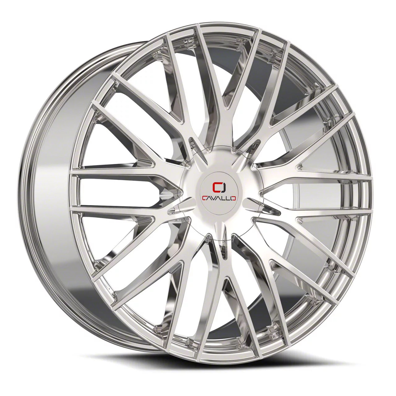 Cavallo Jeep Grand Cherokee CLV-45 Nano Chrome Wheel; 18x8