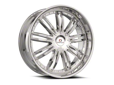 Cavallo CLV-54 Nano Chrome Wheel; 18x8; 35mm Offset (93-98 Jeep Grand Cherokee ZJ)