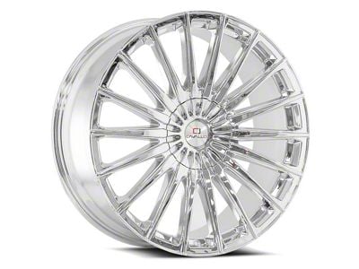 Cavallo CLV-34 Nano Chrome Wheel; 20x8.5; 35mm Offset (97-06 Jeep Wrangler TJ)