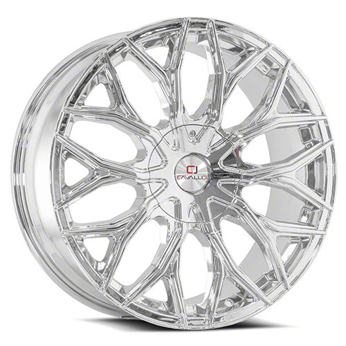 最新の激安 Cavallo Jeep Wrangler CLV-54 Nano Chrome Wheel; 18x8; 35mm テープ・マスキングテープ