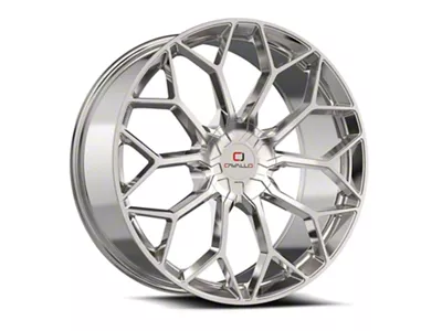 Cavallo CLV-44 Nano Chrome Wheel; 18x8; 35mm Offset (87-95 Jeep Wrangler YJ)