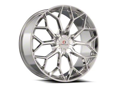 Cavallo CLV-44 Nano Chrome Wheel; 22x8.5; 38mm Offset (97-06 Jeep Wrangler TJ)