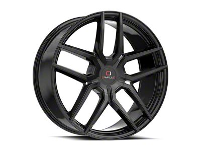 Cavallo CLV-55 Gloss Black Wheel; 18x8; 35mm Offset (97-06 Jeep Wrangler TJ)