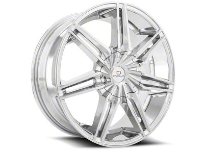 Cavallo CLV-19 Chrome 6-Lug Wheel; 22x9.5; 25mm Offset (16-24 Titan XD)