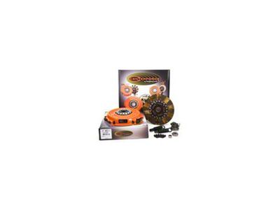 Centerforce Dual Friction Organic/Carbon Clutch Kit; 10-Spline (94-01 4.0L Jeep Cherokee XJ)