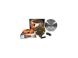 Centerforce Dual Friction Organic/Carbon Clutch Kit with Flywheel; 10-Spline (07-11 3.8L Jeep Wrangler JK)