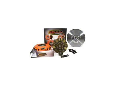 Centerforce Dual Friction Organic/Carbon Clutch Kit with Flywheel; 10-Spline (07-11 3.8L Jeep Wrangler JK)