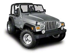 Cervini's Cowl Induction Hood; Unpainted (97-06 Jeep Wrangler TJ)
