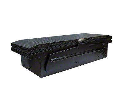 Chandler Truck Accessories ADAPT XL Single Lid Tool Box; Black (Universal; Some Adaptation May Be Required)