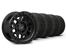 17x9 Black Rhino Kelso & 35in Mickey Thompson All-Terrain Baja Boss A/T Tire Package (20-25 Jeep Gladiator JT)